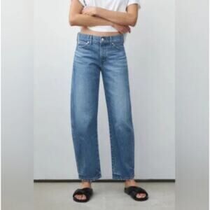 AYR The Knockout Barrel Leg Jeans Size 26